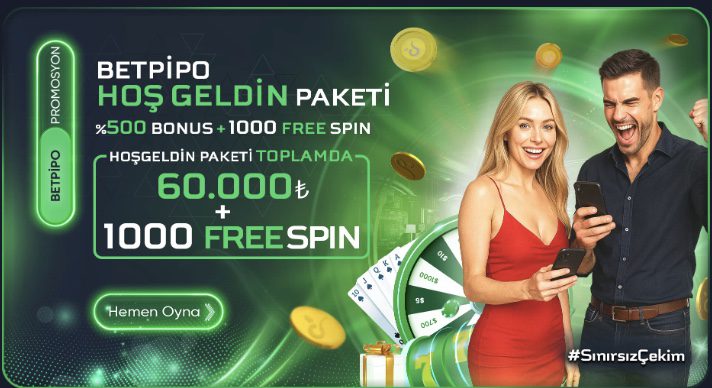 Betpipo Mobil %500 Pipo Paketi